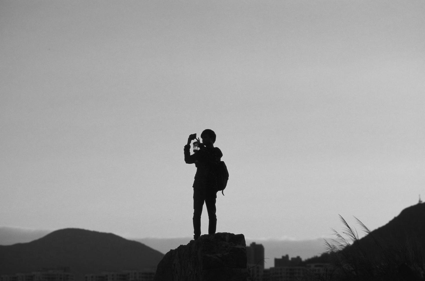 Wide travel landscape photograph demonstrating field composition